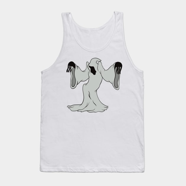 Dancing Grim Reaper Tank Top by liquidsouldes